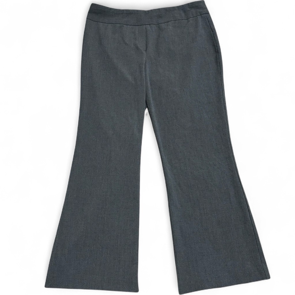 Dana Buchman Gray Wide-Leg Dress Pants Size 16